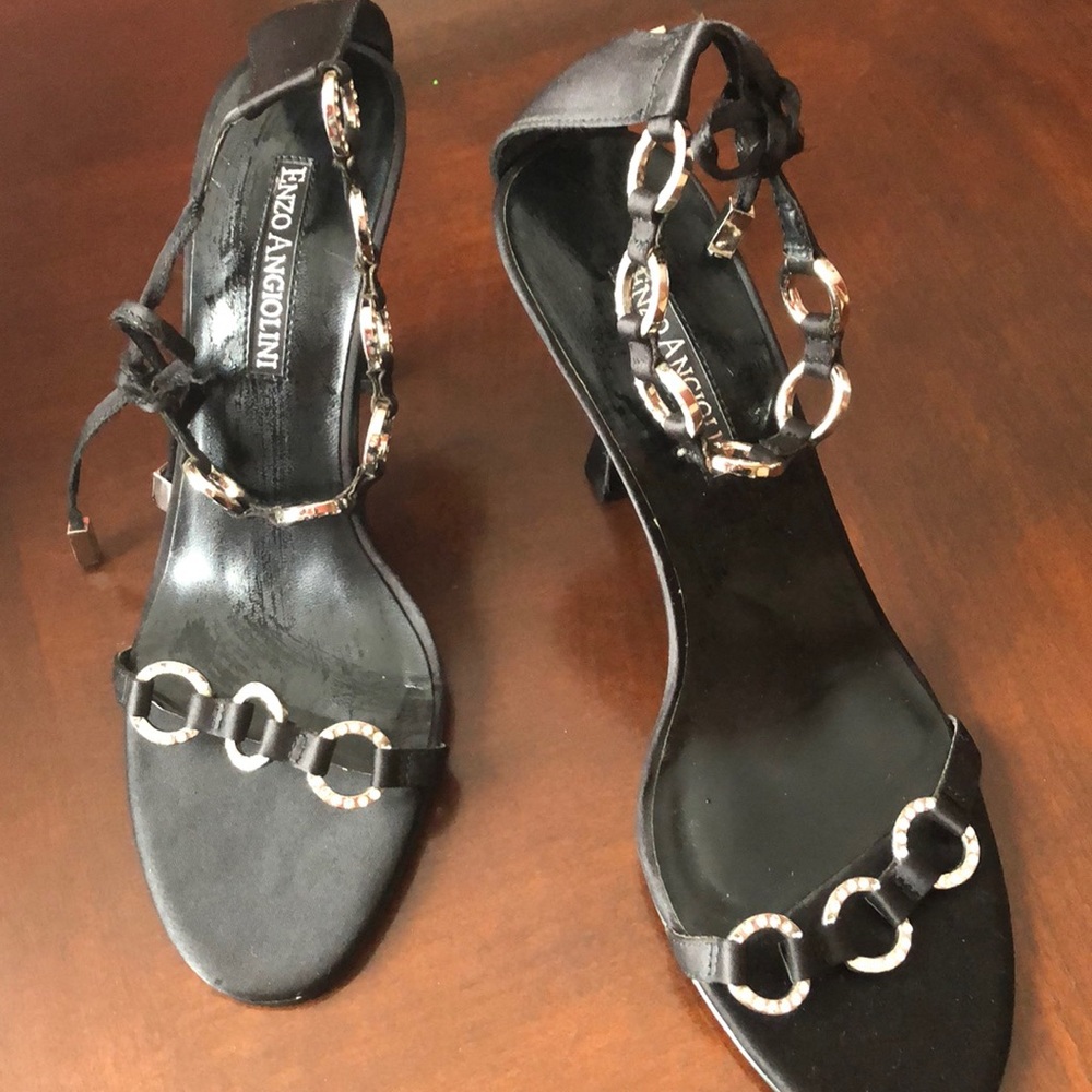 Enzo Rhinestone Sandles